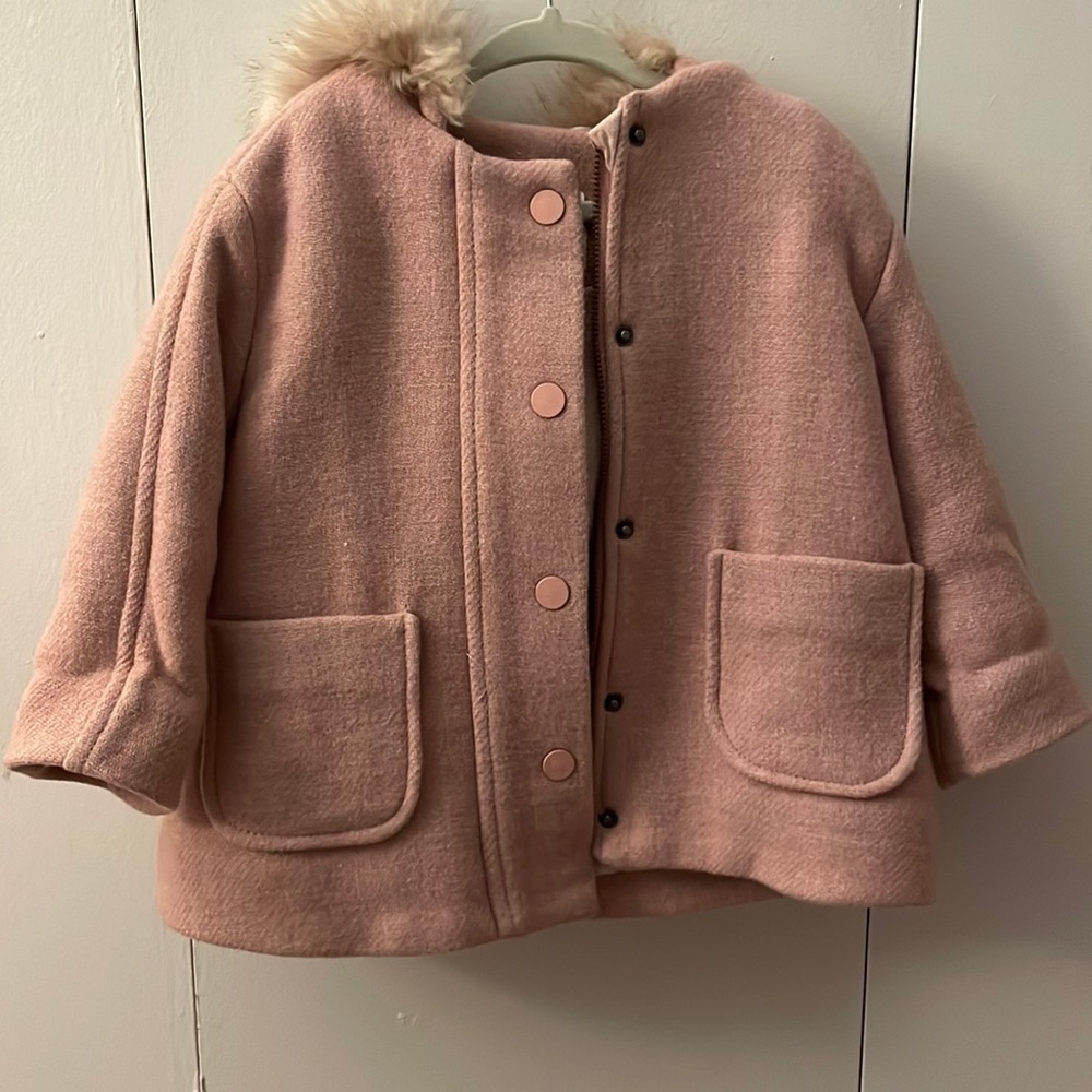 Zara baby 12-18 months pink jacket